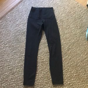 Lululemon wonder under high rise size 4